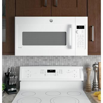 GE Profile 1.7 Cu. Ft. White Over-the-Range Microwave - Convection - 300 CFM — thumbnail 9