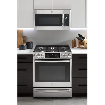 GE Profile 1.7 Cu. Ft. Stainless Steel Over-the-Range Microwave - Convection - 300 FM — thumbnail 16