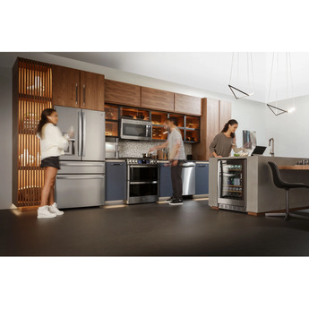GE Profile 1.7 Cu. Ft. Stainless Steel Over-the-Range Microwave - Convection - 300 FM — thumbnail 3