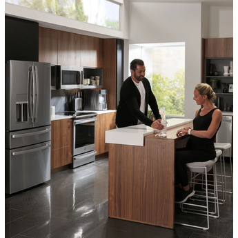 GE Profile 1.7 Cu. Ft. Stainless Steel Over-the-Range Microwave - Convection - 300 FM — thumbnail 9