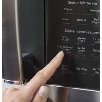 GE Profile 2.1 Cu. Ft. 1000W Over-The-Range Microwave With Sensor Cooking And 400 CFM Fan: Stainless Steel — thumbnail 12