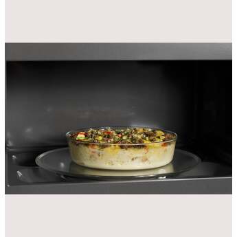 GE Profile 2.1 Cu. Ft. 1000W Over-The-Range Microwave With Sensor Cooking And 400 CFM Fan: Stainless Steel — thumbnail 2