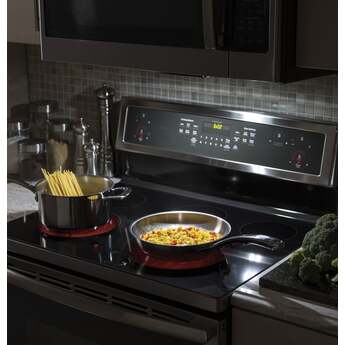 GE Profile 2.1 Cu. Ft. 1000W Over-The-Range Microwave With Sensor Cooking And 400 CFM Fan: Stainless Steel — thumbnail 6