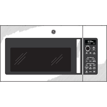 GE Profile 2.1 Cu. Ft. 1000W Over-The-Range Microwave With Sensor Cooking And 400 CFM Fan: Stainless Steel — thumbnail 8