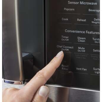 GE Profile 2.1 Cu. Ft. Stainless Steel Over-the-Range Microwave — thumbnail 19