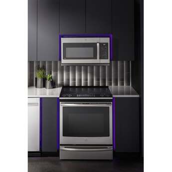 GE PVM9225RYSS Profile 2.2 Cu. Ft. 1000W Over-The-Range Microwave Stainless Steel — thumbnail 4