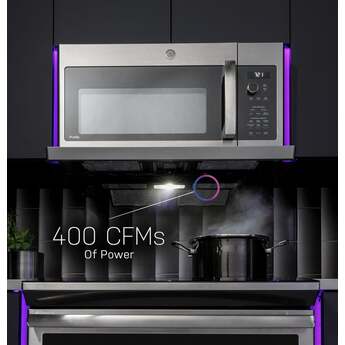 GE Profile PVM9225SRSS 30 Inch Stainless Steel Over the Range 2.2 cu. ft. Capacity Microwave Oven — thumbnail 28