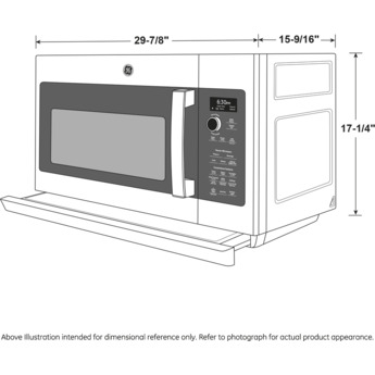 GE Profile PVM9225SRSS 30 Inch Stainless Steel Over the Range 2.2 cu. ft. Capacity Microwave Oven — thumbnail 34