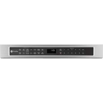 GE 24 Inch Built-In Microwave Drawer with 1.2 cu.ft. Capacity, 10 Power Levels, 1000 Watts Cooking Power, Sensor Cook, Sensor Reheat, Touch Controls, Easy Access Option, Control Lock, UL Listed, and ADA Compliant: Stainless Steel — thumbnail 8