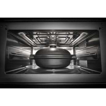 Jenn Air JMC2427LL 27" Built In Microwave, Drop Down Door, Speed Cook: Rise Stainless Steel — thumbnail 7