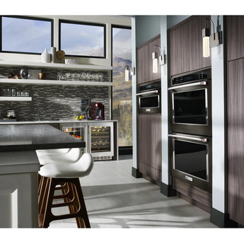 Kitchen Aid KitchenAid 1.4 Cu. Ft. Black Built-In Microwave - Convection — thumbnail 4