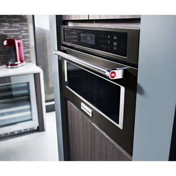 Kitchen Aid KitchenAid 1.4 Cu. Ft. Black Built-In Microwave - Convection — thumbnail 7