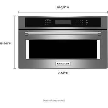 Kitchen Aid KitchenAid 1.4 Cu. Ft. Stainless Steel Built-In Microwave - Convection — thumbnail 2