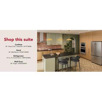 KitchenAid 24 Inch Built-In More-In-One Convection Microwave Speed Oven with Air Fry Mode, 1.8 cu. ft. Capacity, Turntable-Free Design, Steam Clean Mode, White LCD Display, Ultra-Bright LED Interior Lighting, and PrintShield™ Finish: Stainless Steel — thumbnail 15