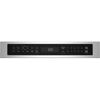 KitchenAid 24 Inch Built-In More-In-One Convection Microwave Speed Oven with Air Fry Mode, 1.8 cu. ft. Capacity, Turntable-Free Design, Steam Clean Mode, White LCD Display, Ultra-Bright LED Interior Lighting, and PrintShield™ Finish: Stainless Steel — thumbnail 8