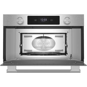 KitchenAid KMBS727SPS 27 Inch Built-In Microwave Oven PrintShield Stainless Finish — thumbnail 3