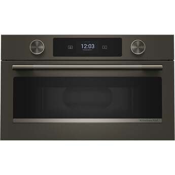 KitchenAid KMBS730SBE 30 Inch Built-In Microwave Oven Black Ore