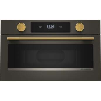 KitchenAid KMBS730SBE 30 Inch Built-In Microwave Oven Black Ore — thumbnail 6