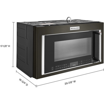 KitchenAid KMHC319LBS 30 Inch Over the Range 1.9 cu. ft. Capacity Microwave Oven — thumbnail 18