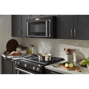 KitchenAid KMHC319LBS 30 Inch Over the Range 1.9 cu. ft. Capacity Microwave Oven — thumbnail 2