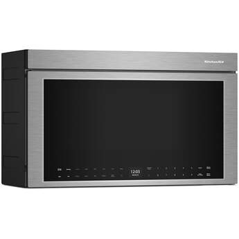 KitchenAid 1.1 Cu. Ft. Multifunction Over-the-Range Microwave Oven with Flush Built-In Design: PrintShield Stainless — thumbnail 26