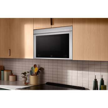 KitchenAid 1.1 Cu. Ft. Multifunction Over-the-Range Microwave Oven with Flush Built-In Design: PrintShield Stainless — thumbnail 5
