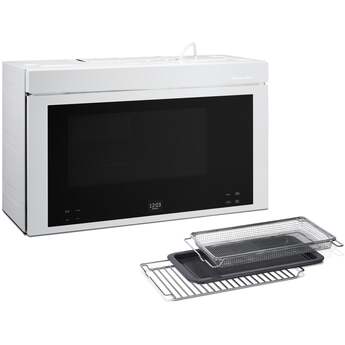 KitchenAid 1.1 Cu. Ft. Multifunction Over-the-Range Microwave Oven with Flush Built-In Design: White — thumbnail 12