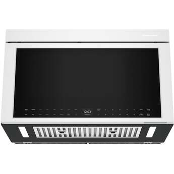 KitchenAid 1.1 Cu. Ft. Multifunction Over-the-Range Microwave Oven with Flush Built-In Design: White — thumbnail 14