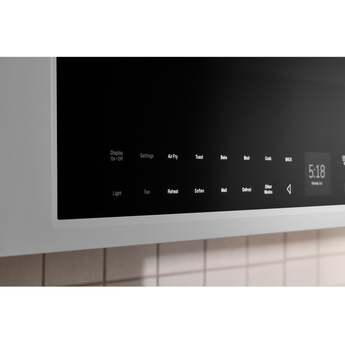 KitchenAid 1.1 Cu. Ft. Multifunction Over-the-Range Microwave Oven with Flush Built-In Design: White — thumbnail 18