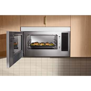 KitchenAid 1.1 Cu. Ft. Multifunction Over-the-Range Microwave Oven with Flush Built-In Design: White — thumbnail 7