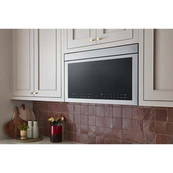 KitchenAid 30 Inch Multifunction Over-the-Range Smart Microwave Oven with 1.1 Cu. Ft. Capacity, 3-Speed 400 CFM Blower, 1800 Watts, 10 Power Levels, One Touch Cooking, WiFi Capable, Centrifugal Blower, Infrared Sensor Modes, Flush Built-In Design, Integrated Meat Thermometer and ADA Compliant: PrintShield Stainless — thumbnail 18