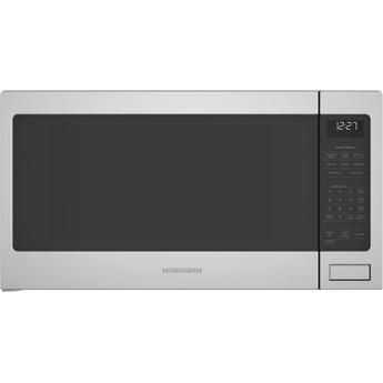 Monogram 2.2 Cu. Ft. Black and Stainless Steel Countertop Microwave