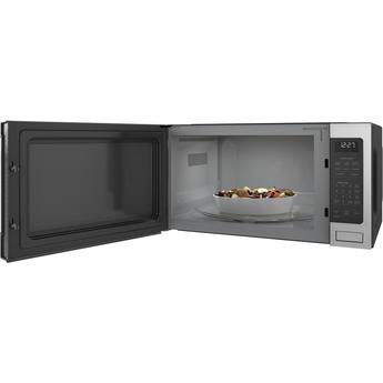 Monogram 2.2 Cu. Ft. Black and Stainless Steel Countertop Microwave — thumbnail 3