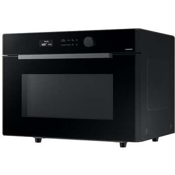 Samsung 21 Inch 1.2 cu. ft. Countertop Smart Microwave Oven with 900 Watts, Power Convection, PowerGrill Duo™, Air Fry, Grilling Element, Wi-Fi, Glass Turntable, and Optional Trim Kit: Black Glass — thumbnail 19