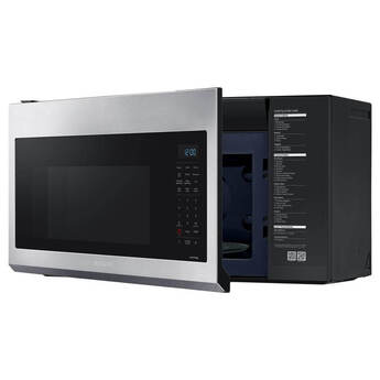 Samsung 1.7 Cu. Ft. Stainless Steel Over The Range Convection Microwave — thumbnail 4