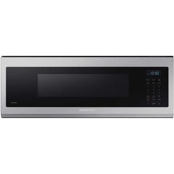 Samsung 1.1 Cu. Ft. Low Profile Over the Range Stainless Steel Microwave 