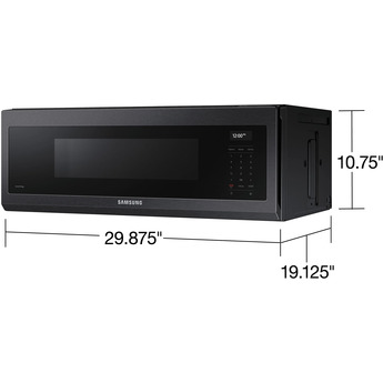 Samsung 30 Inch Over the Range 1.1 cu. ft. Capacity Microwave Oven — thumbnail 21