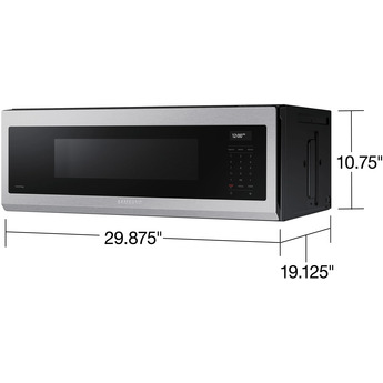 Samsung 30 Inch Over the Range 1.1 cu. ft. Capacity Microwave Oven — thumbnail 14