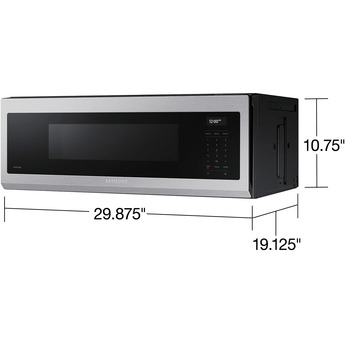 Samsung 30 Inch Over the Range 1.1 cu. ft. Capacity Microwave Oven — thumbnail 30