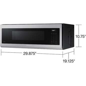 Samsung 30 Inch Over the Range 1.1 cu. ft. Capacity Microwave Oven — thumbnail 31