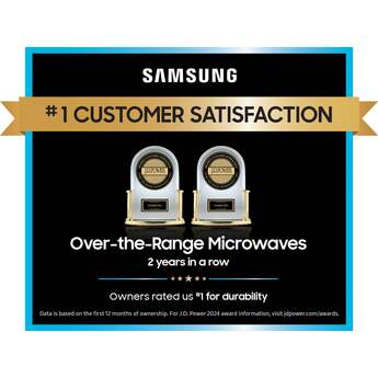 Samsung ME11CB751012  White Glass 1.1 cu. ft. Capacity Microwave Oven — thumbnail 11