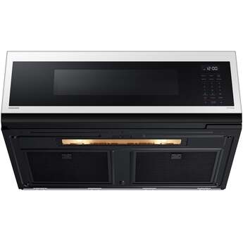 Samsung ME11CB751012  White Glass 1.1 cu. ft. Capacity Microwave Oven — thumbnail 12