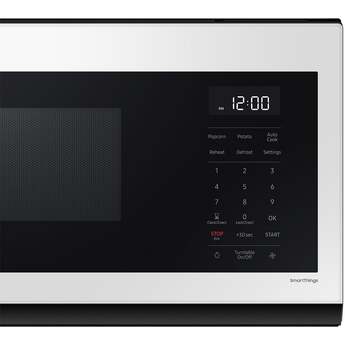 Samsung ME11CB751012  White Glass 1.1 cu. ft. Capacity Microwave Oven — thumbnail 2