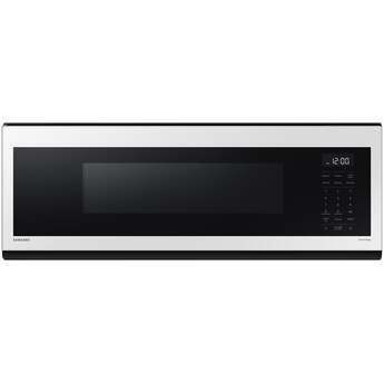 Samsung ME11CB751012  White Glass 1.1 cu. ft. Capacity Microwave Oven — thumbnail 3