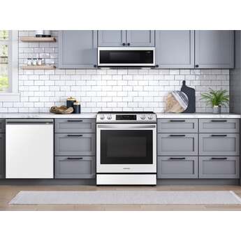 Samsung ME11CB751012  White Glass 1.1 cu. ft. Capacity Microwave Oven — thumbnail 5