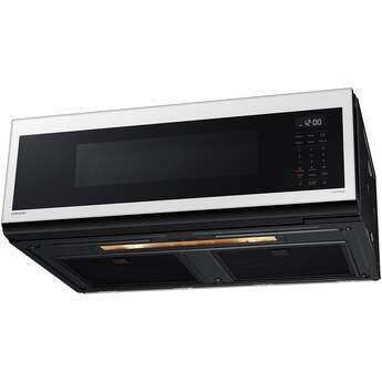 Samsung ME11CB751012  White Glass 1.1 cu. ft. Capacity Microwave Oven — thumbnail 6