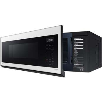 Samsung ME11CB751012  White Glass 1.1 cu. ft. Capacity Microwave Oven — thumbnail 7