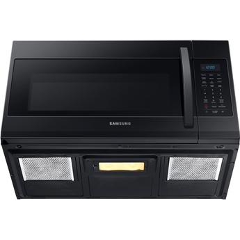 Samsung 1.9 cu.ft. Black Over-the-Range Microwave with Sensor Cooking — thumbnail 4