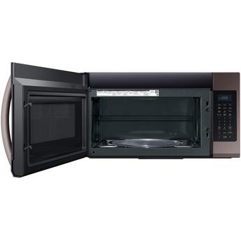 Samsung 1.9 cu.ft. Fingerprint Resistant Tuscan Stainless Steel Over-the-Range Microwave with Sensor Cooking — thumbnail 2