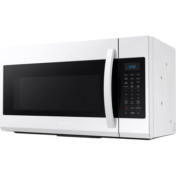 Samsung 1.9 cu.ft. White Over-the-Range Microwave with Sensor Cooking — thumbnail 3